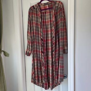 Free people plaid dress